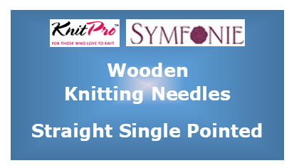 Knitpro Symfonie Wood - Straight, Single Pointed Knitting Needles